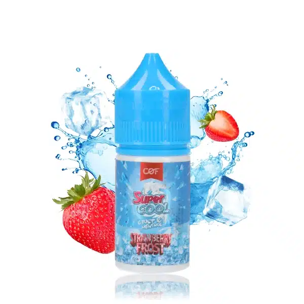 super cool strawberry frost saltnic 30ml