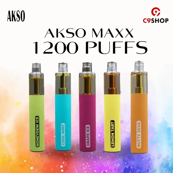 akso maxx 1200 puffs