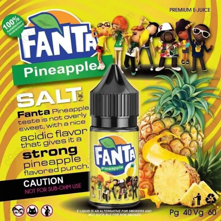 fanta salt nic35 pineapple