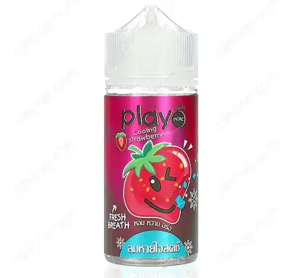 play cooling 100ml strawberry 1