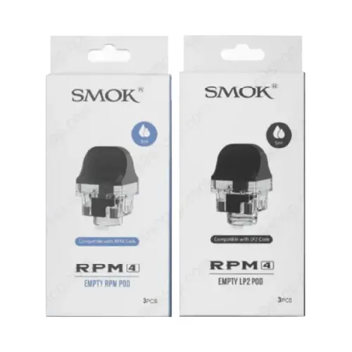 smok rpm 4 replacement empty pod cartridge 5ml (3pcs_pack)