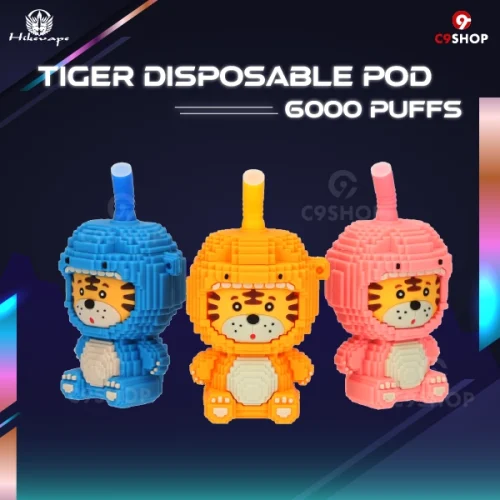 tiger disposable pod 6000 puffs