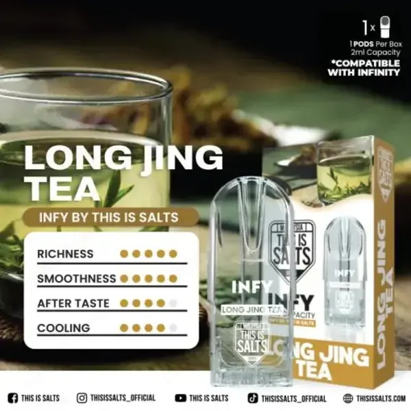 หัวน้ำยา infy long-jin tea