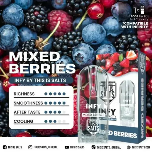หัวน้ำยา infy-mixed berries