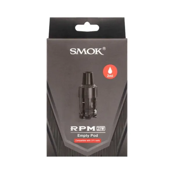 smok rpm 25 empty lp1 pod cartridge