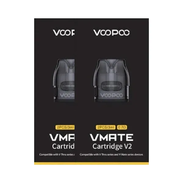 voopoo vmate v2 cartridge (2pcs pack)