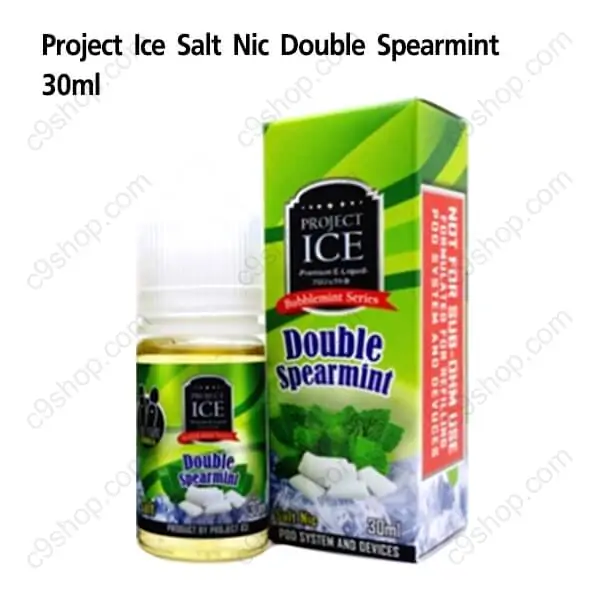 project ice salt double spearmint 30ml