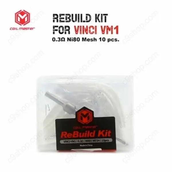 coil master rebuild kit for vinci vm 1 0 3 ohm