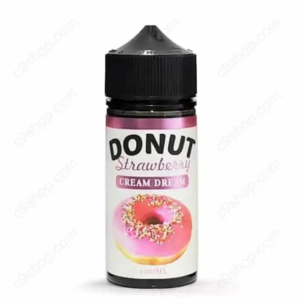 cream dream donut strawberry 1
