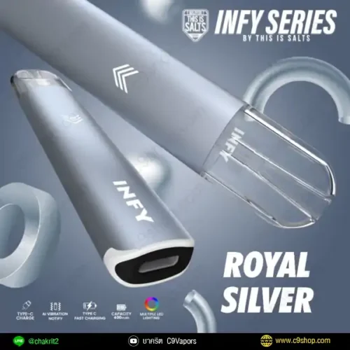 infy pod device royal silver