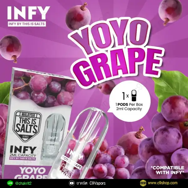 infy pod yoyo grape