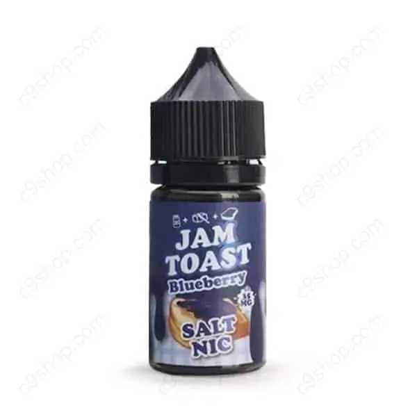 jam toast salt blueberry