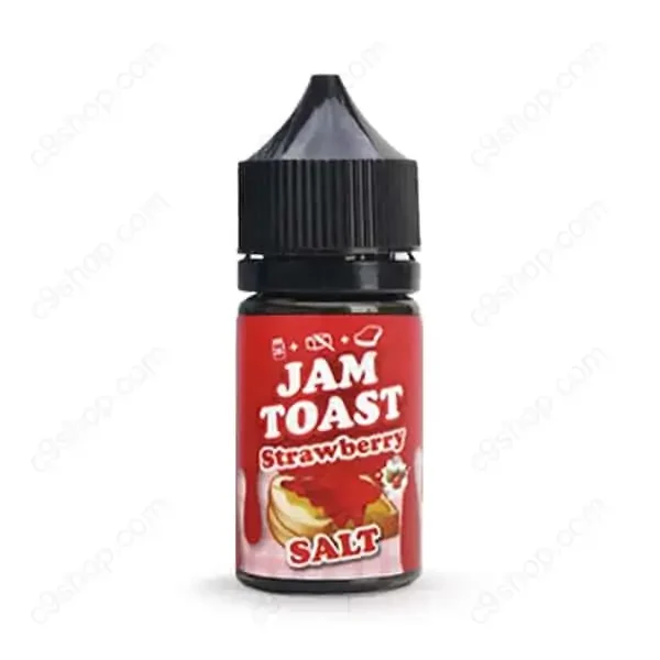 jam toast salt strawberry