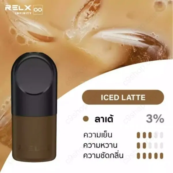 relx infinity pod ice latte