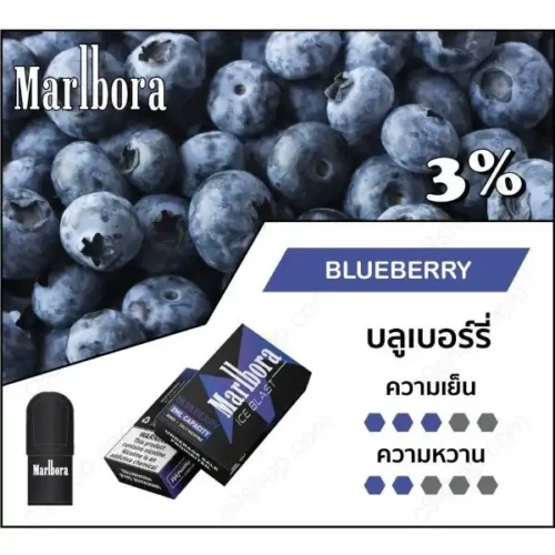 หัวน้ำยา Marlbora Pod - Blueberry