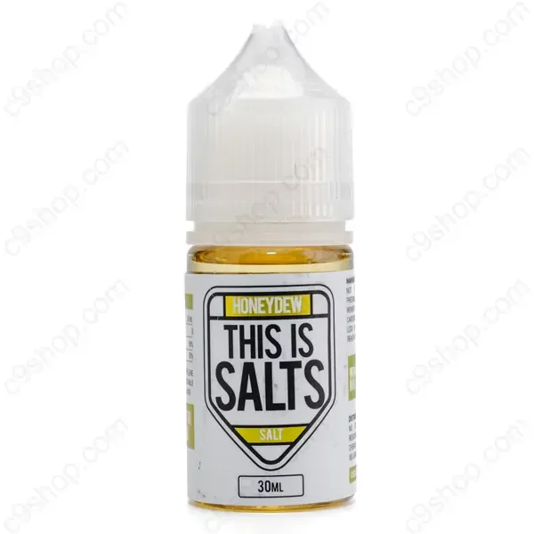 this is salts nic35 honeydew