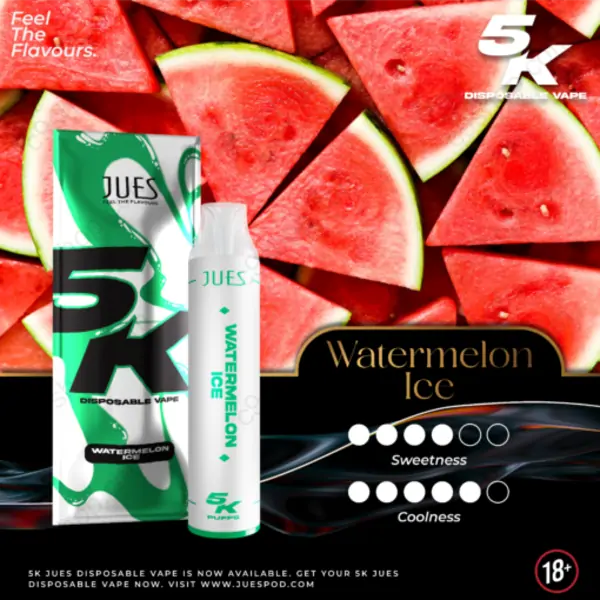 jues 5000 puffs watermelon ice