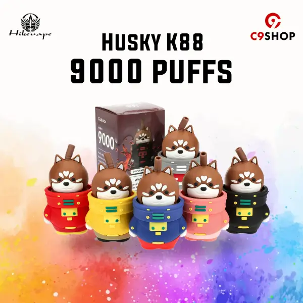 husky k88 9000 puffs