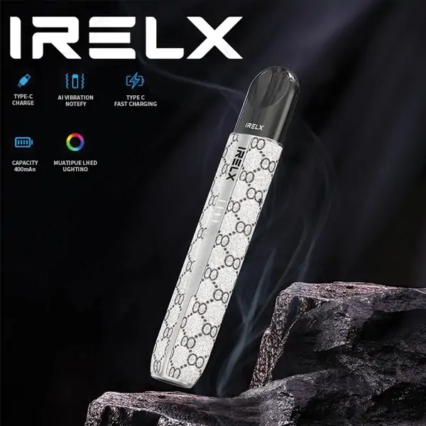 irelx r5 leather pod white