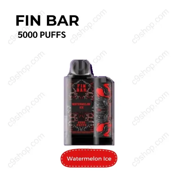 fin bar 5000 puffs watermelon ice