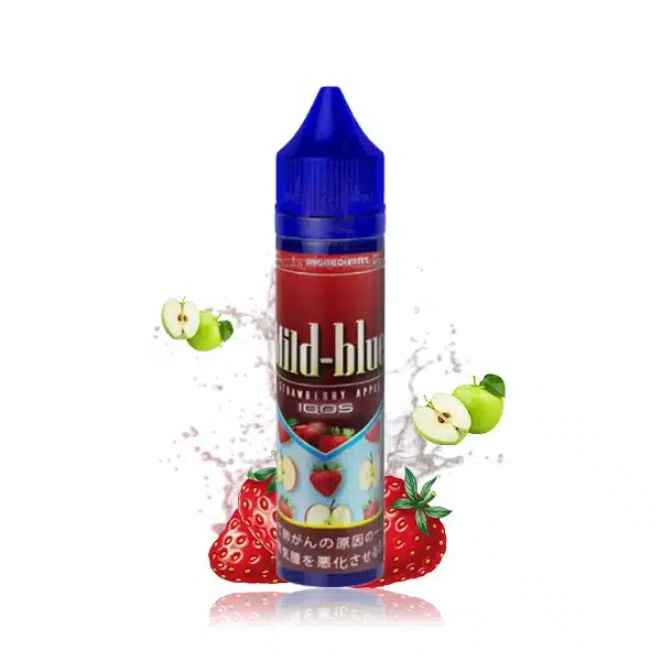 mild blue strawberry apple freebase 60ml