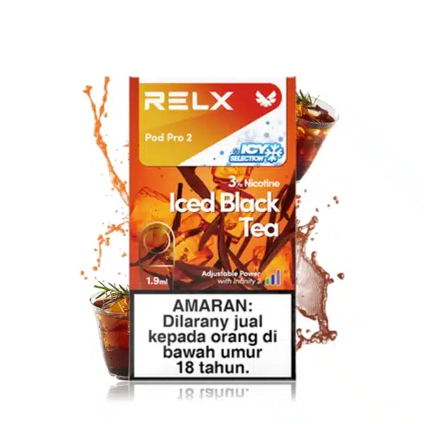 relx pro 2 iced black tea 1.9ml