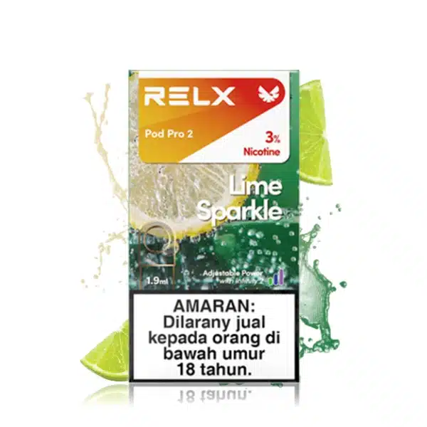 relx pro 2 iced lime sparkle 1.9ml