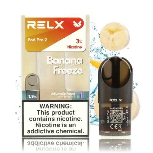 relx pro 2 pod banana freeze