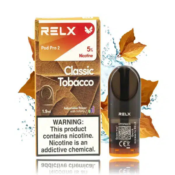 relx pro 2 pod classic tobacco