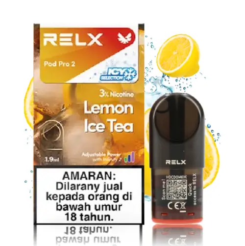 relx pro 2 pod lmon ice tea