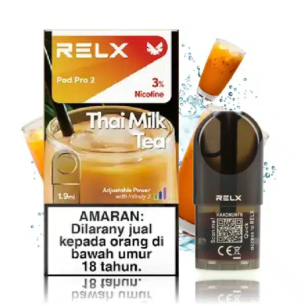 relx pro 2 pod o thai milk tea