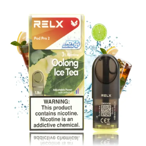 relx pro 2 pod oolong ice tea