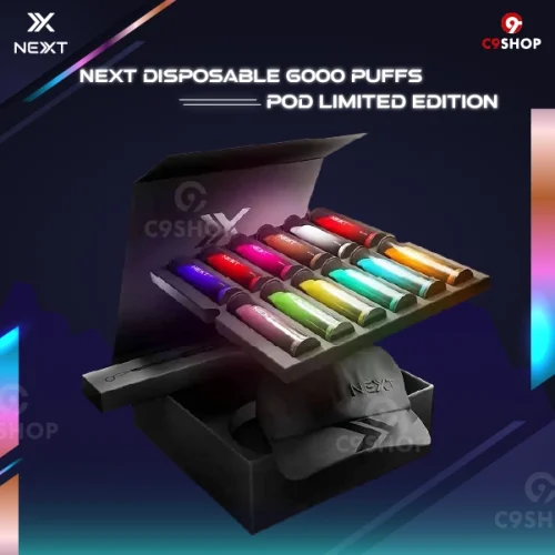 next disposable 6000 puffs pod limited edition