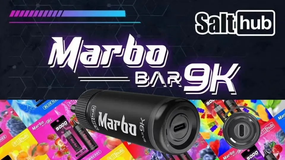 Marbo Bar 9000 Puffs Disposable Pod จากแบรนด์ Salt Hub