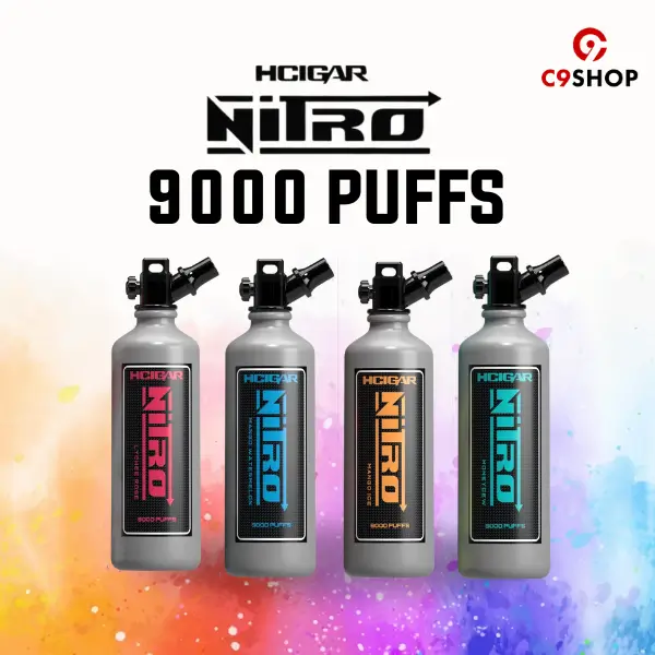 nitro 9000 puffs