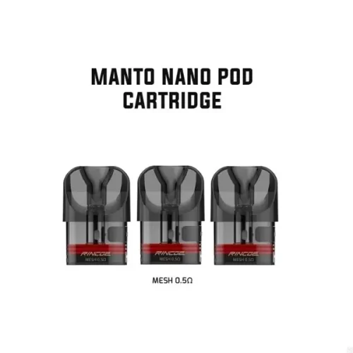 rincoe manto nano pod cartridge 0.5 ohm